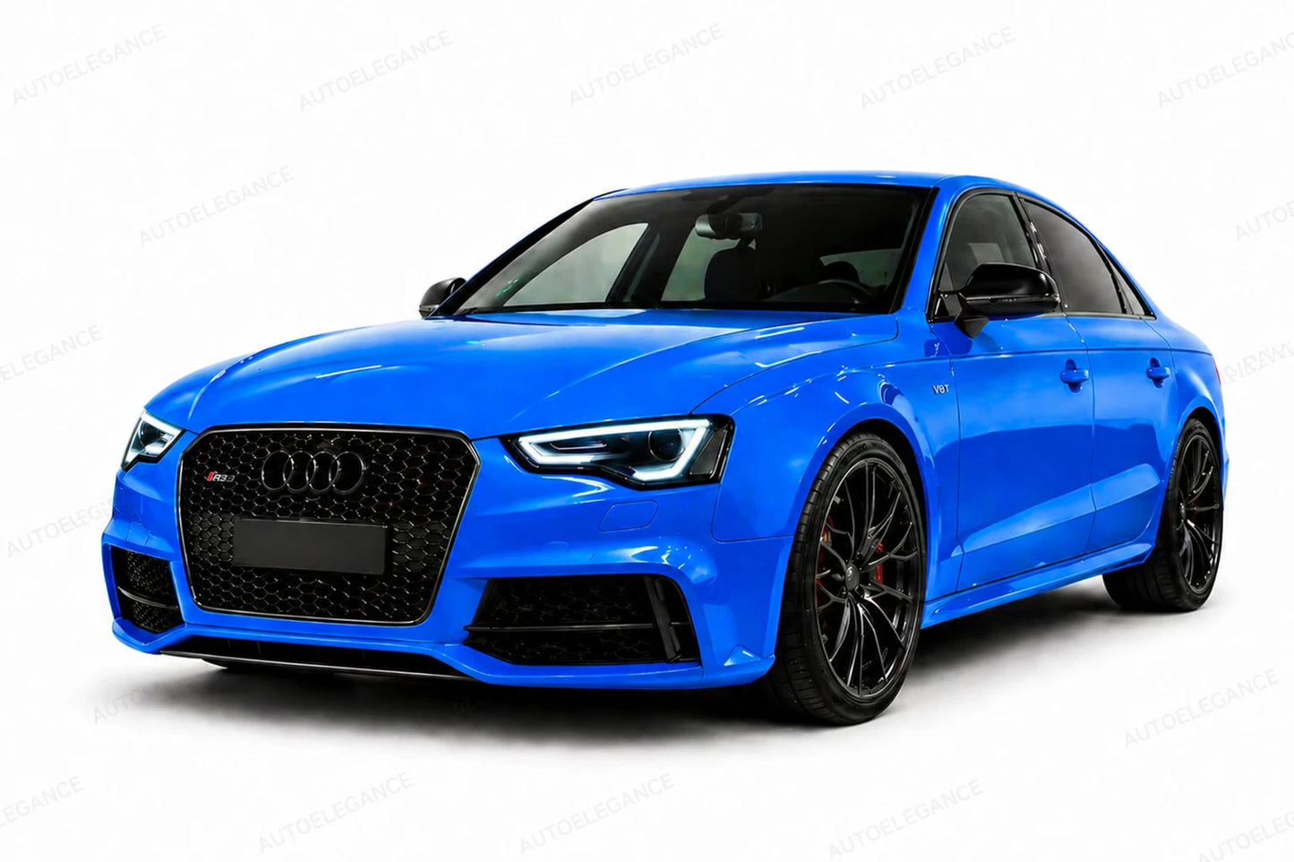 🔥ART.0622 GRIGLIA ADATTA PER AUDI A5 2012-2015 LOOK RS5 NERO DESIGN SPORTIVO🔥
