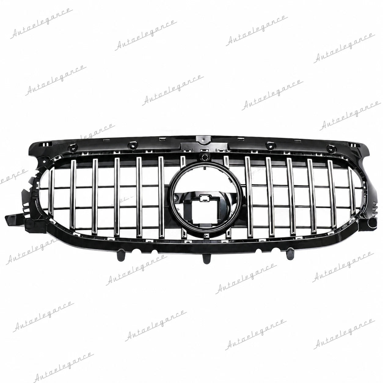 🔥ART.0450 GRIGLIA PER MERCEDES GLA H247 2020-2023 STANDARD LOOK GT CROMATA🔥