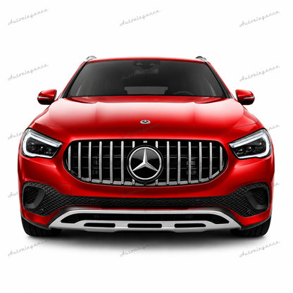 🔥ART.0450 GRIGLIA PER MERCEDES GLA H247 2020-2023 STANDARD LOOK GT CROMATA🔥