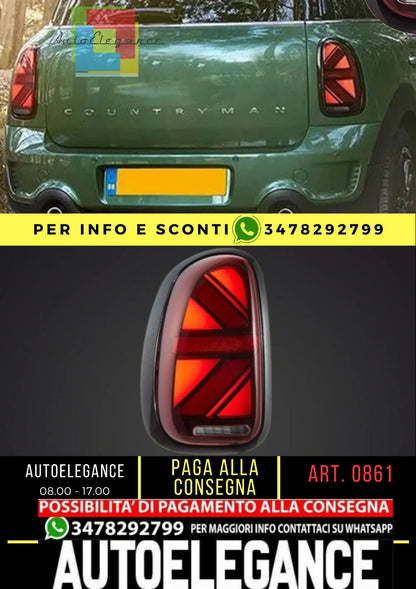 💫ART.6971 Fanale posteriore LED fume adatto per MINI COOPER R60 2010-16💫