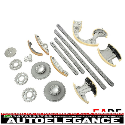 kit catene di controllo catena di controllo audi a4 b7 a6 c6 q7 4lb 2.7 3.0 tdi