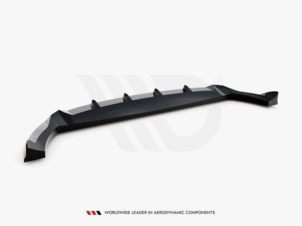 SPLITTER SUITABLE FOR VW GOLF 8 GTI GTD RLINE LOOK GLOSSY BLACK SPORTY DESIGN 