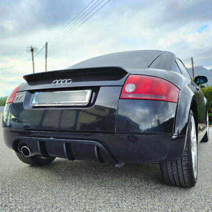 💫ART.5431 Diffusore posteriore Audi TT 8N – Scarico Singolo o Doppio💫