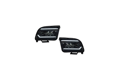 😎Fari LED per Mustang V Pre-Facelift 05-09 Luci Svolta Dinamiche Headlights😎