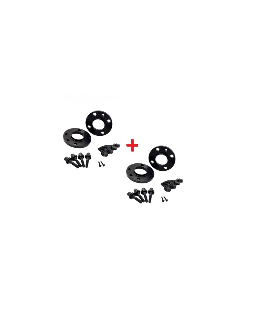 ⭐KIT 4 DISTANZIALI 16+20mm NERO ADATTO PER CITROEN C2 I (JM) dal 2003 al 2017⭐