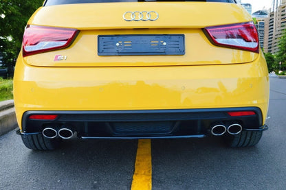 ✨FLAP POSTERIORI nero lucido ABS per Audi S1 Mk1  2014-2018 ✨