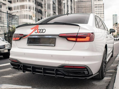 ✨SPOILER ALA AGGIUNTIVA ADATTO per Audi A4 berlina B9 lifting-✨