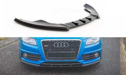 🔥Splitter Anteriore in ABS Nero Lucido per Audi S4 / A4 S-Line B8 (2008–2015)🔥