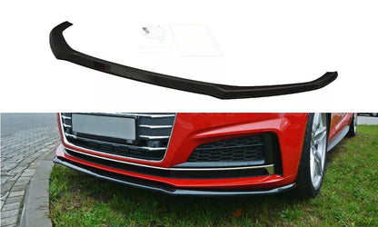 ✨Splitter Anteriore V2 in ABS Nero Lucido per Audi A5 F5 S-Line (2016–2023)✨