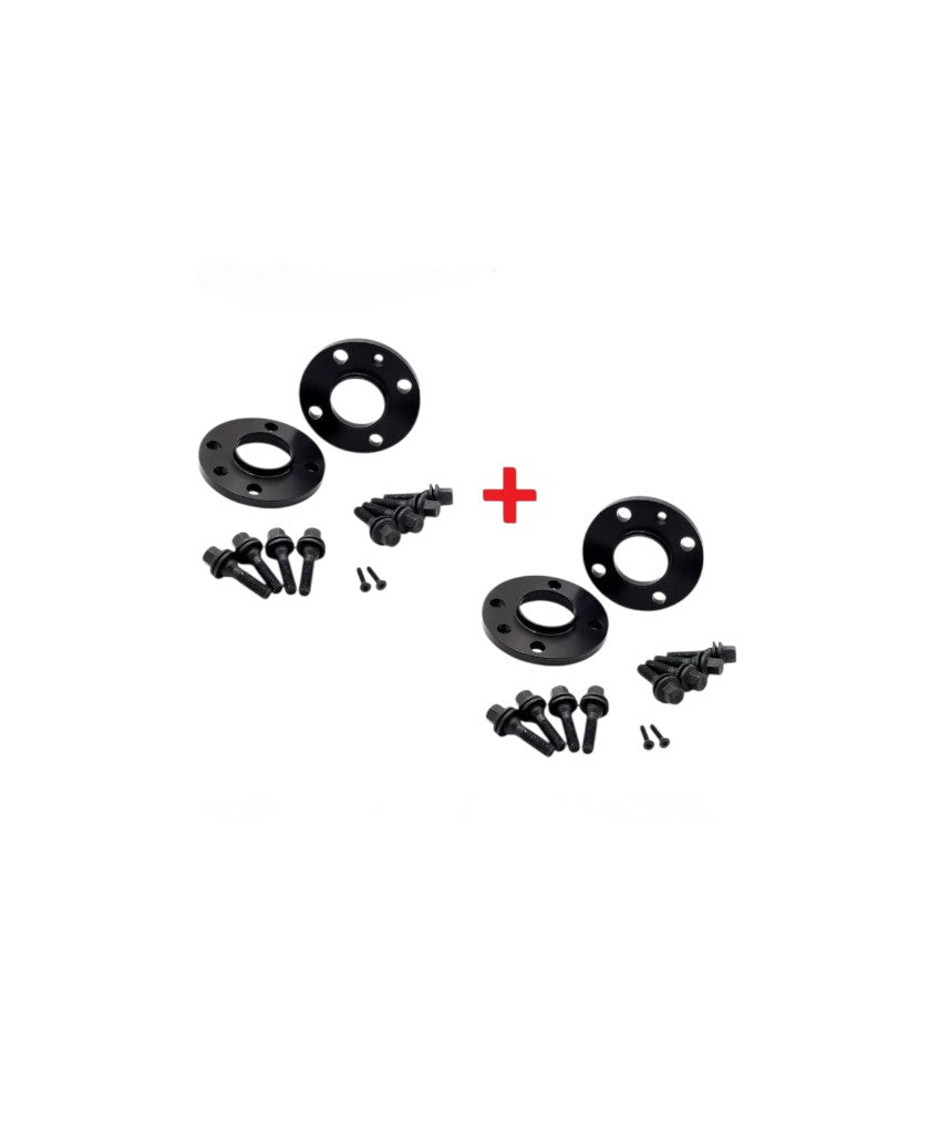 ⭐KIT 4 DISTANZIALI 16+20mm NERO ADATTO PER PEUGEOT 406 (8B) dal 1995 al 2005⭐