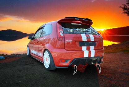 ✨Diffusore Posteriore in ABS Nero Lucido per Ford Fiesta Mk6 ST150 (2004–2008)✨