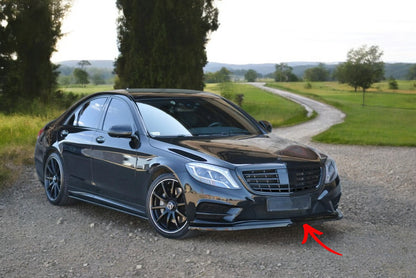 ✨SPLITTER V1 Design ABS per Mercedes Classe S Amg-Line W222 2013-2017✨