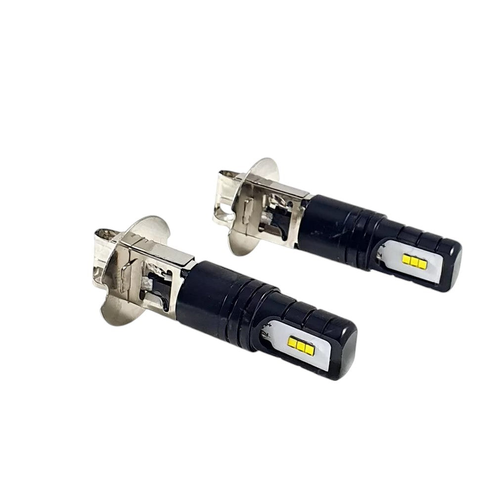 🖤LED FOG LIGHT KIT VW ​​POLO 9N UP TO 2005 LED LAMPS H3 WHITE 7000 LUMEN🖤 