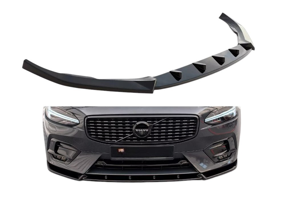 ✨SPLITTER per Volvo V90 R-Design MK2 Nero Lucido ABS 2016-2020✨