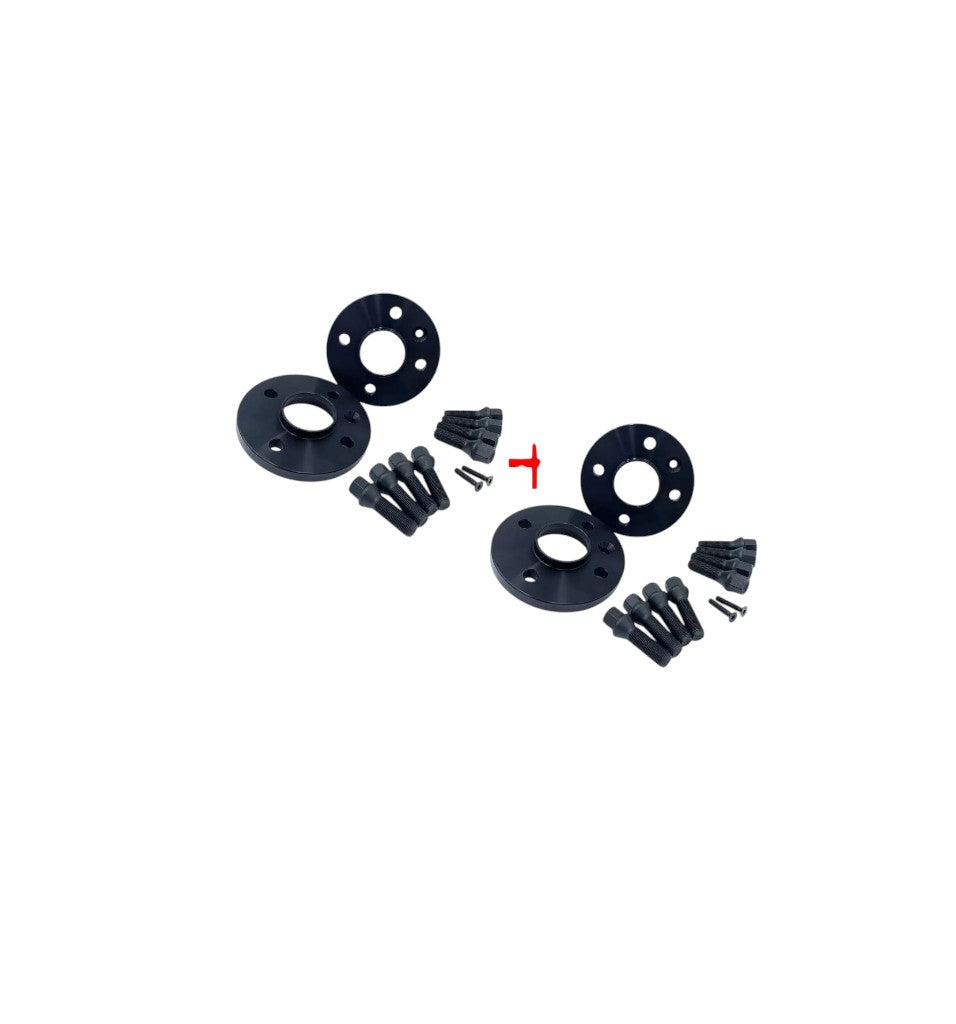 ⭐KIT 4 DISTANZIALI 16+20mm NERO ADATTO PER CITROEN Saxo 4 fori dal 96 al 04⭐