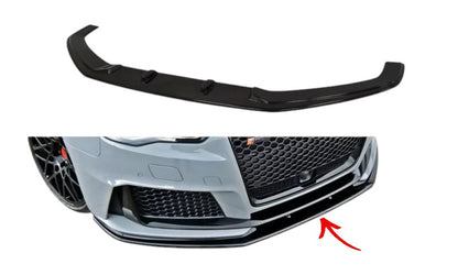 ✨SPLITTER V2 Design Nero Lucido per Audi Rs3 8Va Sportback 2015-2017✨