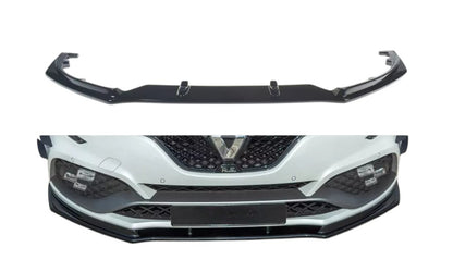✨Splitter V1 design nero lucido per Renault Megane Mk4 Rs 18-20 ✨