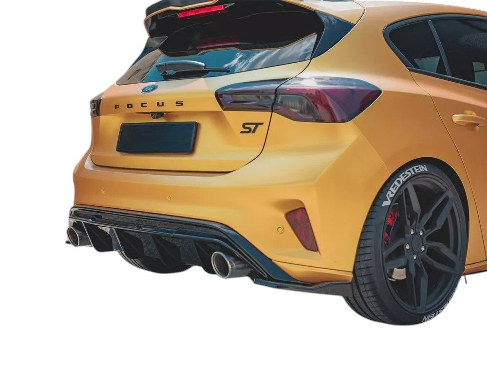 ✨DIFFUSORE posteriore  nero lucido ABS per Ford Focus ST MK4 2019+✨