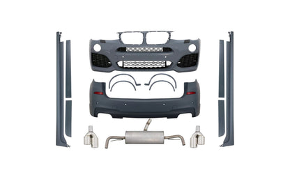 😍Body Kit for BMW X3 F25 LCI 14-17 M-Look Grilles Side Skirts Wheel Arches😍