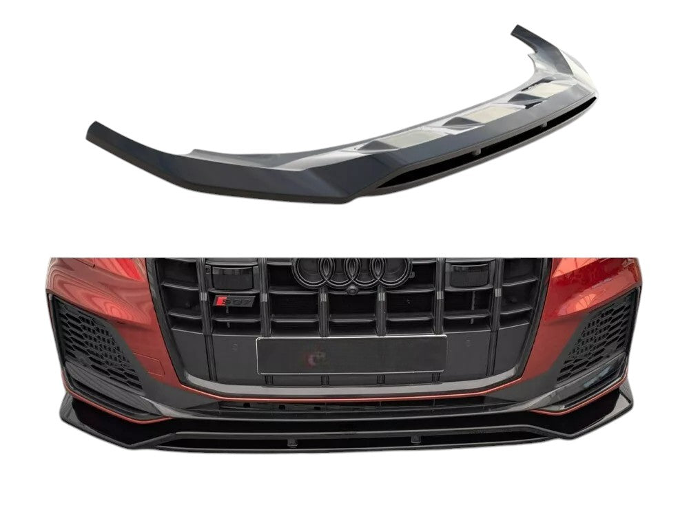 ✨SPLITTER ADATTO Per Audi SQ7/Q7 S-Line Mk2 (4M)  Lucido ABS 2019+✨