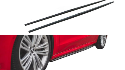 ✨MINIGONNE LATERALI Design ABS per Audi S7 C8/A7 C8 S Line Sportback 2017+✨