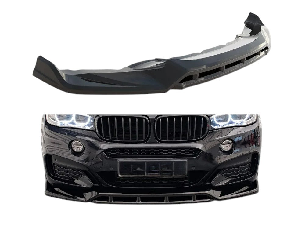 ✨Splitter anteriore V3 nero lucido ADATTO PER BMW X6 M Sport F16 2014-2019✨