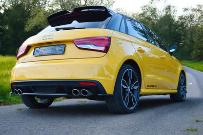 ✨FLAP POSTERIORI nero lucido ABS per Audi S1 Mk1  2014-2018 ✨