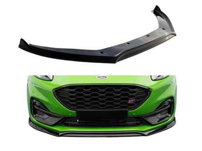 ✨Splitter anteriore V2 per Ford Puma ST nero lucido ABS 2021+✨