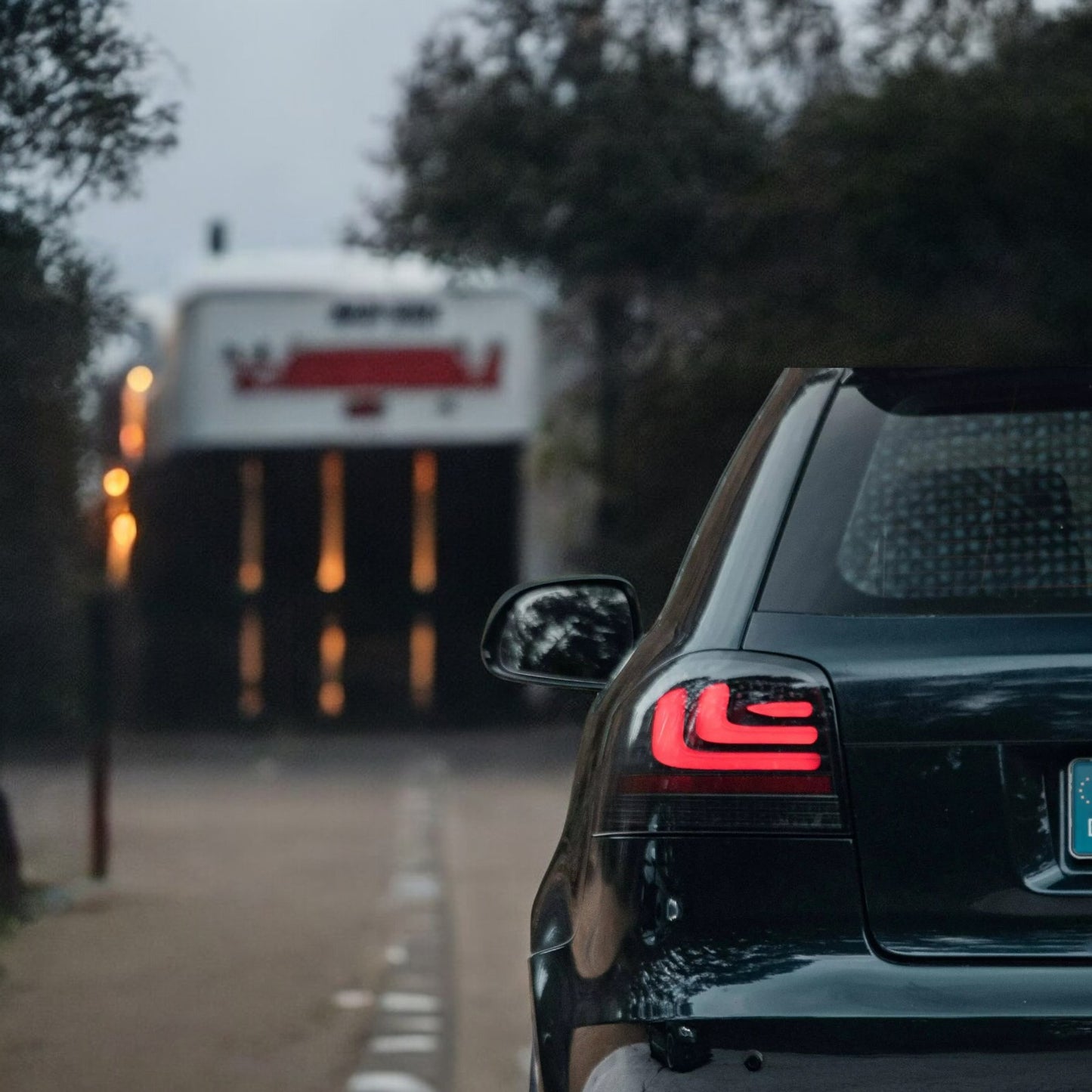 Luci posteriori LED per AUDI A3 8P luci posteriori nere frecce sinistra destra