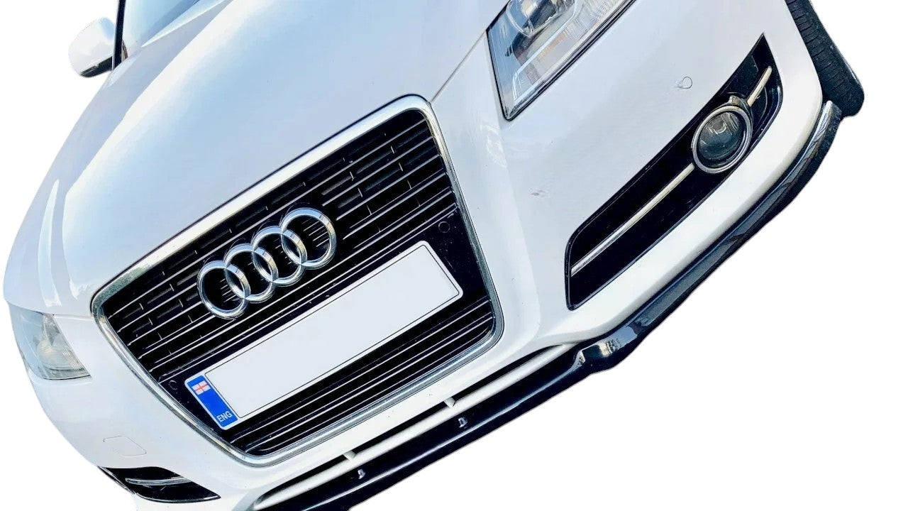 ✨SPLITTER design nero lucido ABS per Audi A3 8P lifting 2008-2013✨