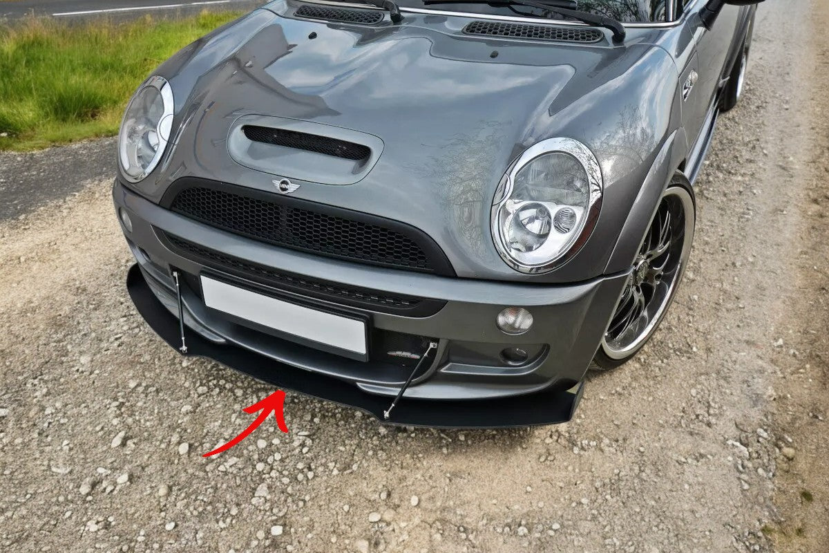 ✨Splitter Design ABS per Mini R53 Cooper S JCW 2003-2006✨