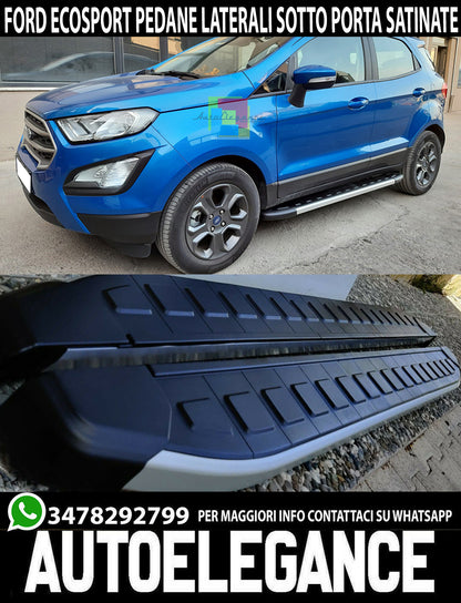 FORD ECOSPORT 2011+ PEDANE LATERALI SOTTO PORTA LOOK SPORTIVO