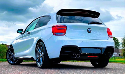 💫ART.7187 Diffusore per BMW 1 (F20, F21) (2011-2015) con Luce LED Nero Lucido💫