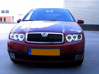💫ART.6205 FARI OCCHI D'ANGELO NERI per SKODA FABIA I 1999-2008💫