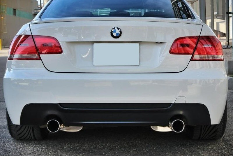 💫ART.5352 Paraurti Posteriori Doppia Uscita per BMW E92 /E93 Look M-Tech ABS💫