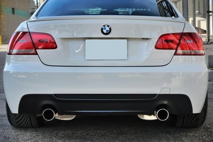 💫ART.5352 Paraurti Posteriori Doppia Uscita per BMW E92 /E93 Look M-Tech ABS💫