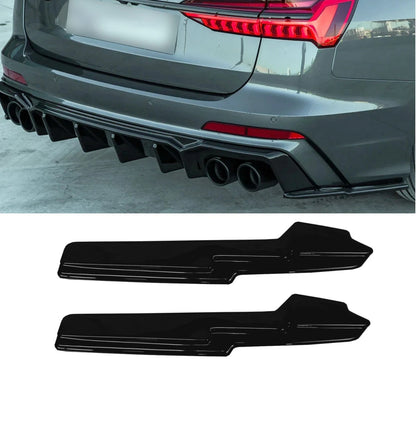 💕Diffusori  adatto per   AUDI A6 S6 C8/S-LINE C8 2019+ nero  lucido💕