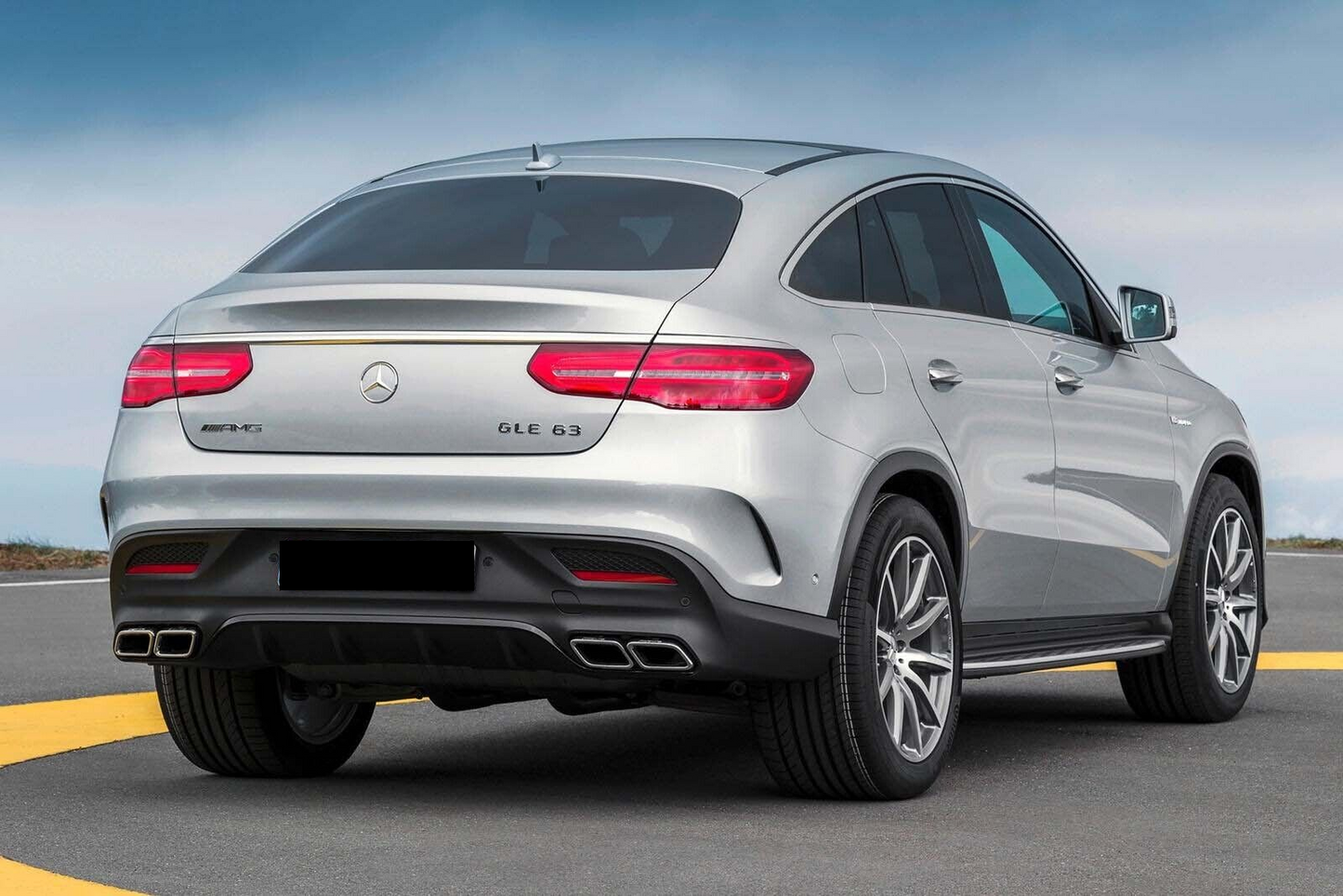 💫ART.6866 Terminali di scarico GLE63 AMG Look per GLE (W167)(C167) 2018+💫