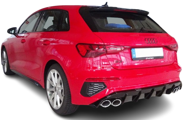 💫ART.4423 Diffusore DUPLEX adatto per Audi A3 S3 GY Sportback💫