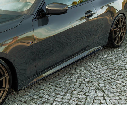 💕Bodykit  adatto per BMW SERIE 4 G22 M-SPORT  nero  lucido💕