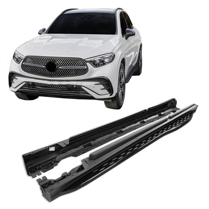 💫ART.3887 Pedane Laterali Soglia per Mercedes GLC X254 C254 2022+ (Nero)💫