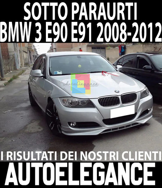 BMW SERIE 3 E90 E91 08-11 RESTYLING SPOILER ANTERIORE - SOTTO PARAURTI DESIGN M