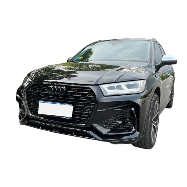 💫ART.3925 Griglia Radiatore per Audi Q5 FY SQ5 2016-2019 (Nero Lucido)💫