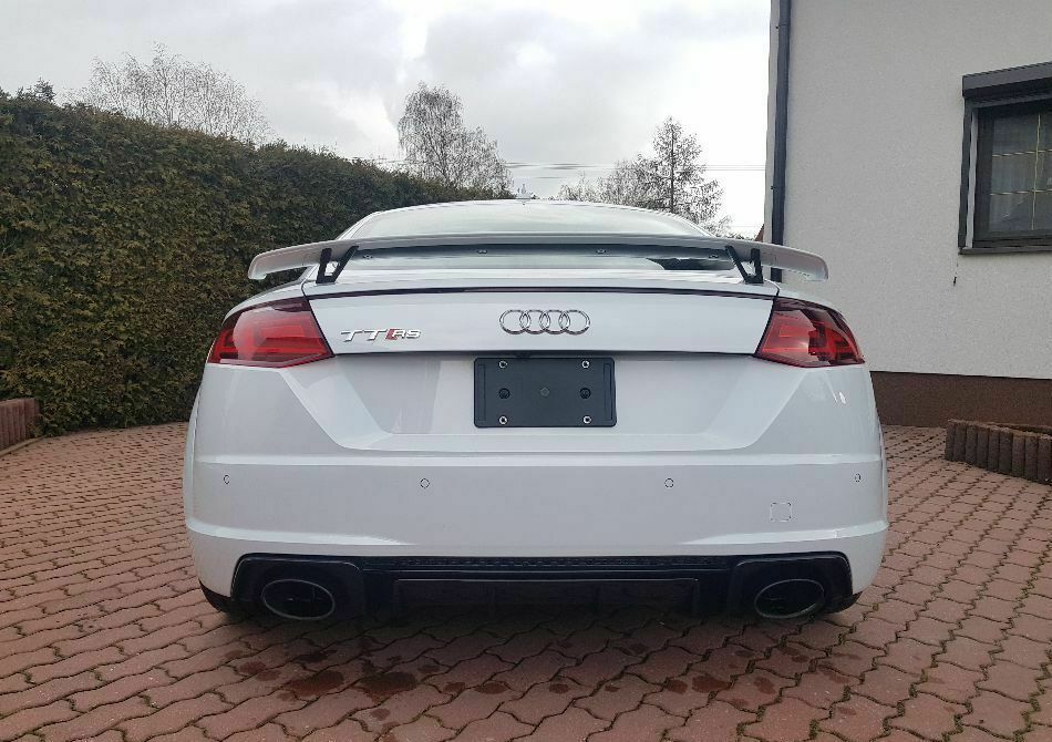 💫ART.5325 DIFFUSORE DOPPIO OUTLET NERO LUCIDO STILE RS AUDI TT 8S 14-18💫 STANDARD