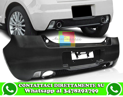 SUZUKI SWIFT III 2005-2010 PARAURTI POSTERIORE COMPLETO LOOK SPORT