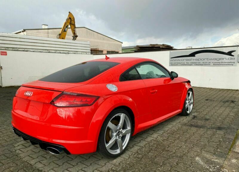 💫ART.5325 DIFFUSORE DOPPIO OUTLET NERO LUCIDO STILE RS AUDI TT 8S 14-18💫 STANDARD