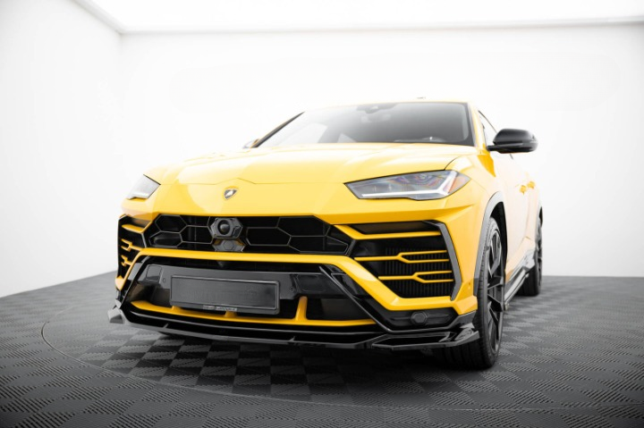 💫Splitter "Street+" V.3 adatto per Lamborghini Urus Mk1 nero 2018+💫