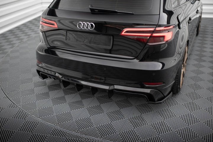 💫Diffusore Posteriore Street+ per Audi A3 S-Line Sportback 8V 2016-2020💫