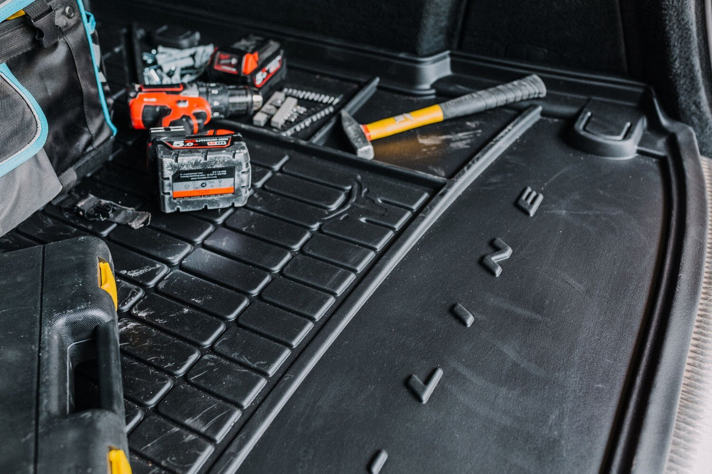 ART.5085 Vasca baule bagagliaio per BMW X3 G01 2017 in poi su misura in gomm