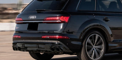 💕DIFFUSORI AUDI Q7 4M  SQ7 STYLE NERO LUCIDO FACELIFT 24+-💕